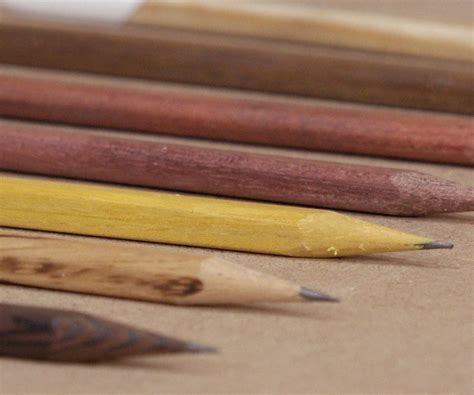 Make Wooden Pencils 11 Steps With Pictures Instructables