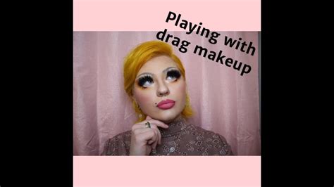 Drag Queen Makeup Tutorial Creating My Own Unique Drag Makeup Look