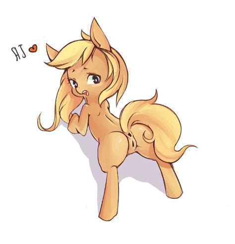Rule 34 Applejack Mlp Earth Pony Equine Female Female