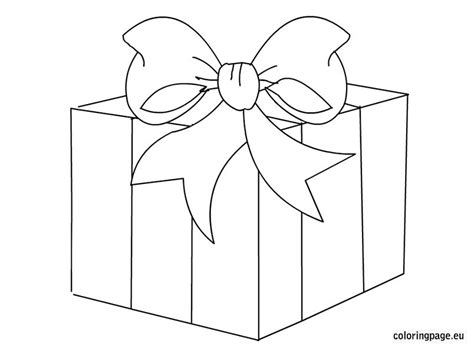 How about a petite and precious or a sizeable and sturdy, gift boxes stand tall because we like them all. Gift box clip art - Coloring Page