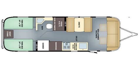 Travel Trailers With Twin Bed Floor Plans Floorplans Click