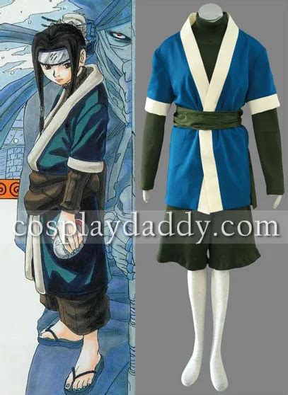 Naruto Haku Cosplay Costume Outfit 1st Version On