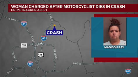 woman charged after motorcyclist dies in crash wkrn news 2