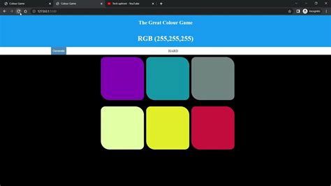 Build A Color Guessing Game With HTML CSS JS YouTube