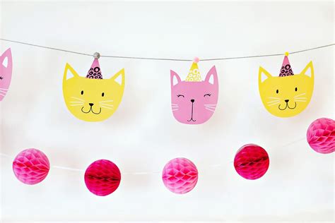 7 Modern Kitty Cat Birthday Party Ideas Hostess With The Mostess