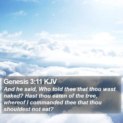 Genesis 3 Scripture Images Genesis Chapter 3 KJV Bible Verse Pictures