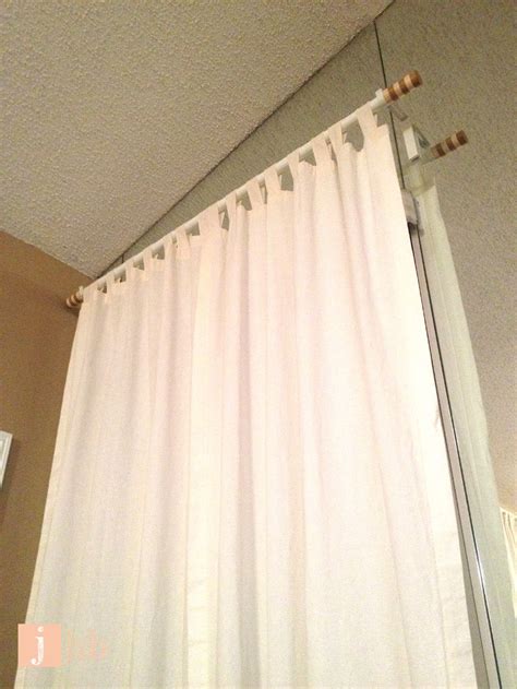 How To Hang Curtains From Ceiling Referent Power
