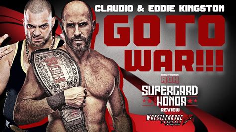 Roh Supercard Of Honor 2023 Review Claudio Castagnoli And Eddie