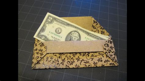 Origami Bar Money Envelope Youtube