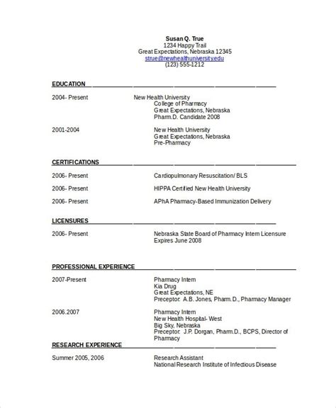Primary duties, there are different stations, so sometimes you had to count the pills, read prescriptions cvs pharmacy technician : Pharmacist Resume Template 6 Free Word PDF Document ...