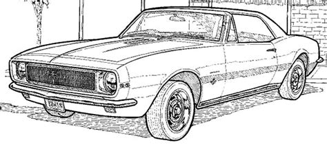 Coloring pages of muscle cars: Muscle Car Collector Camaro Cars Coloring Pages : Best ...