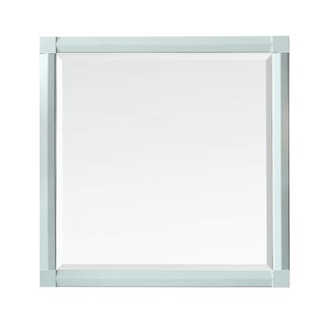 Martha Stewart Living Sutton 28 In X 28 In Framed Wall Mirror In
