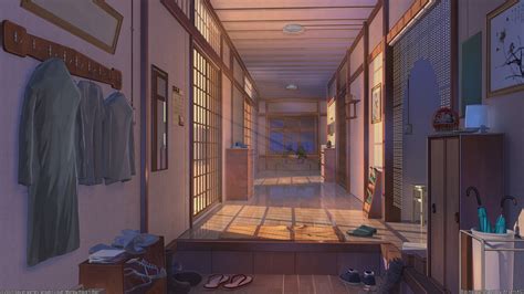Inside The House Anime Wallpapers Wallpaper Cave