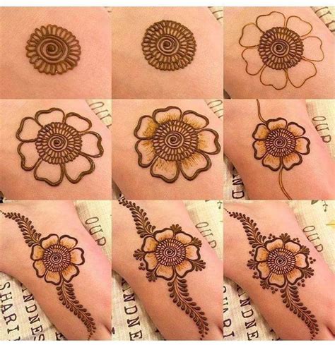 Here is an easy and simple henna design tutorial for the back of the hand. Gol Tikka Mehndi Designs with Images 2021/2022 | MyLargeBox