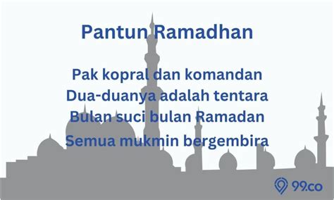 30 Pantun Ramadhan Terbaru 2023 Yang Lucu Dan Unik