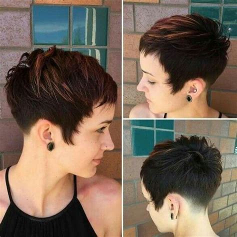 Short Pixie Haircuts And Color