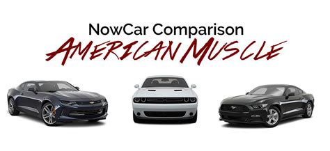 Nowcar Nowcar Comparison American Muscle