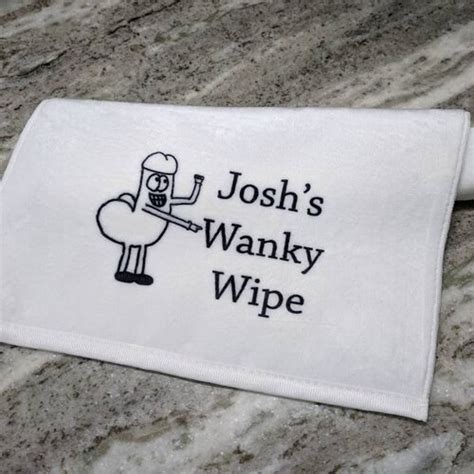 Custom After Sex Towel Wanky Wipe Personalized Sex Towel With Etsy