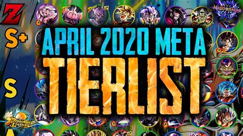 Dragon ball legends is an action fighting game with all the real characters of dragon ball z. April 2020 "META SNAPSHOT" TIER LIST - Dragon Ball Legends ...