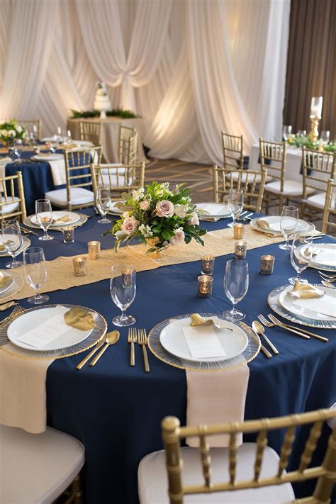 Something blue bouquets & corsages veils. Obsessed with this navy and gold wedding theme! We are especially in love with the exquisit ...