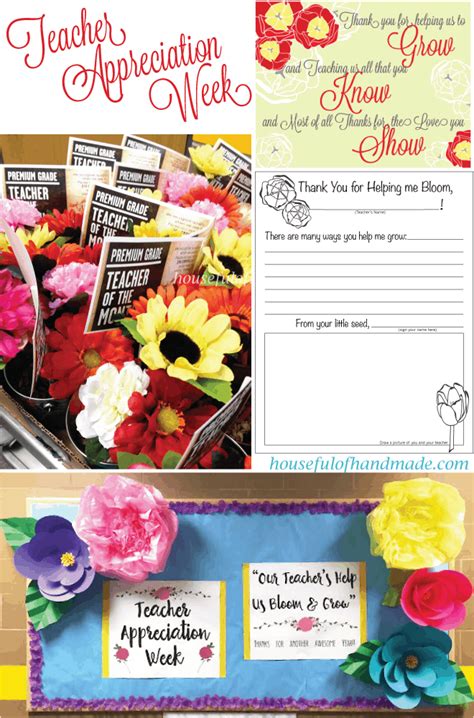 Download our teacher appreciation week toolkit. Teacher Appreciation Week: Our Teachers Help Us Bloom ...