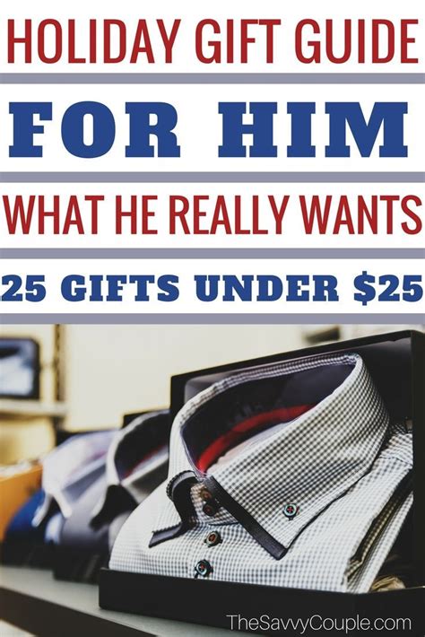 Great men's gifts under $25. Men's Gift Guide: 25 Unique Gifts Under $25 | Thoughtful ...