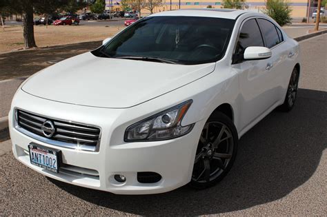 Wa 2013 Nissan Maxima Sv With Sport And Tech Package Pearl White