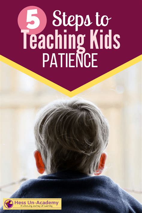 5 Strategies To Teaching Kids Patience