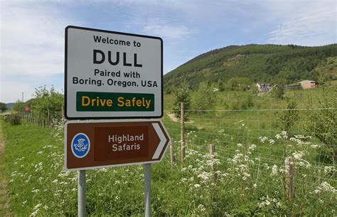 Boring, Oregon and Dull, Scotland: Sister Cities United in Tedium - Condé Nast Traveler