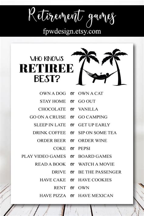 We hope you'll discover fun and creative ideas that inspire you to connect with the people you care about. Retirement Party Games, Retirement Bingo, Teacher ...