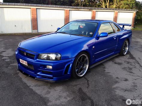 1991 nissan skyline gtr r324 rhd r34 front end conversionr34 gtr wheelsr34 gtr valve coversaftermarket rear wingcoilover suspension adjustable. Nissan Skyline R34 GT-R - 7 juli 2014 - Autogespot