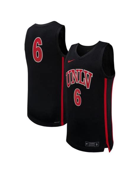 Nike 6 Unlv Rebels Replica Basketball Jersey In Black For Men Lyst