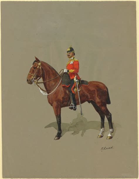 Royal Engineers Officer Review Order C 1910 British Army Royal