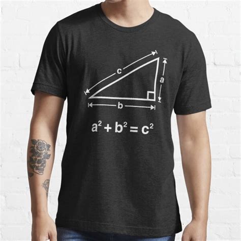 Pythagorean Theorem Mathematics White T Shirt For Sale By