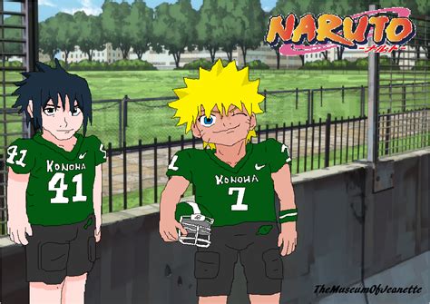 Football Boys Naruto By Themuseumofjeanette On Deviantart