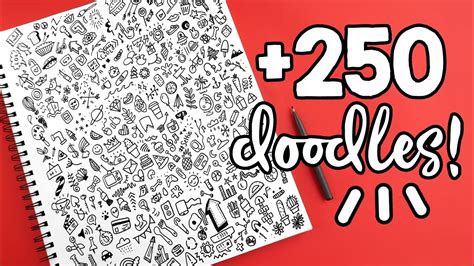 250 Doodles Iconos Bullet Journal Barbs Arenas Art Youtube