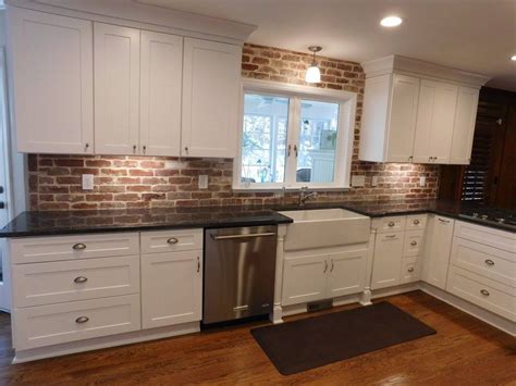 Marvelous computer desk hutch kitchen traditional. Reclaimed recycled common bricks and brick tiles for ...