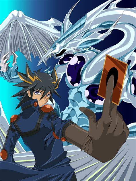 Yusei And Stardust Dragon By Mikan3 On Deviantart