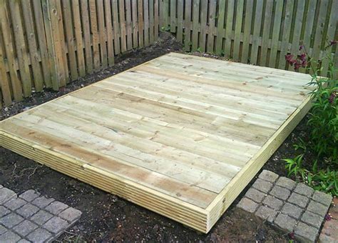 How To Build A Shed Foundation Wood Encycloall