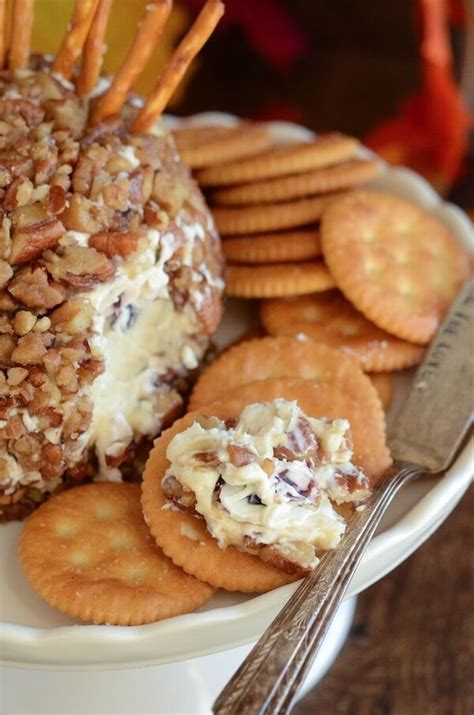 Turkey Cheese Ball The Novice Chef