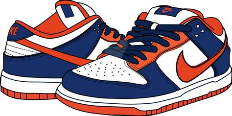 Nike Sb Dunk Low Pro Broncos By Junuary1234 On Deviantart