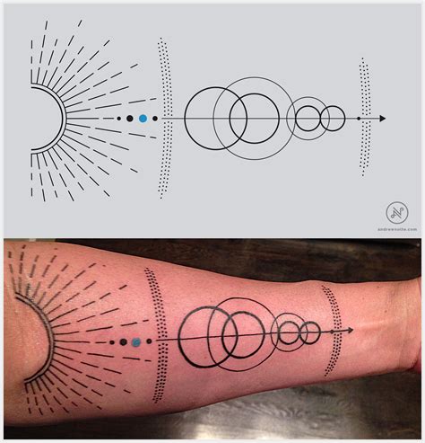 Https://tommynaija.com/tattoo/geometric Solar System Tattoo Design