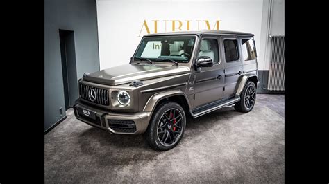 2020 Mercedes Benz G 63 Amg G Manufaktur Monza Grau Magno Walkaround By Aurum International