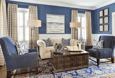 20 Blue And Cream Living Room Ideas Decoomo