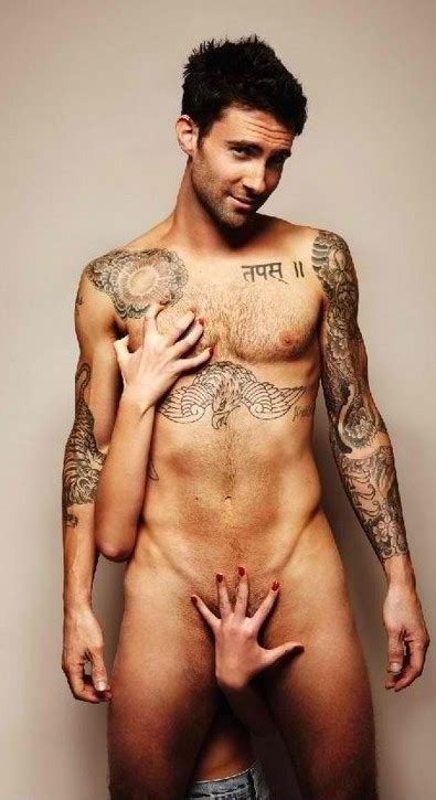 Maroon S Adam Levine Poses Nude For Prostate Cancer Awareness Hot News And Celebrities Hot