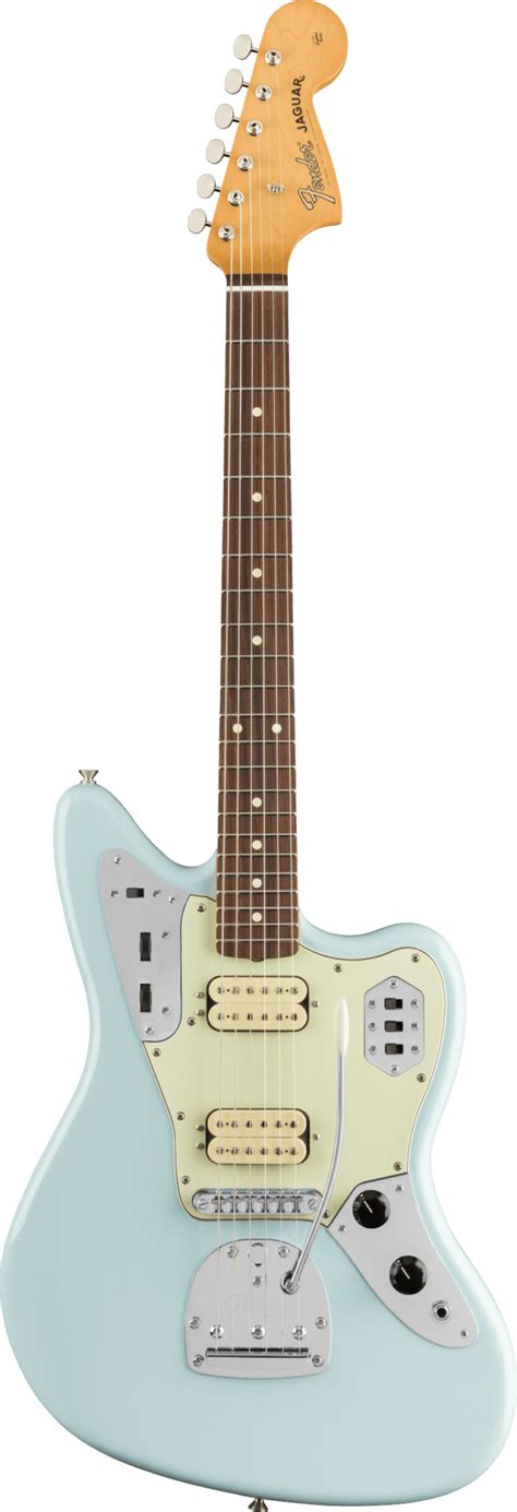 Fender Jaguar Vintera 60 Hh Sonic Blue Wood Stock Guitares