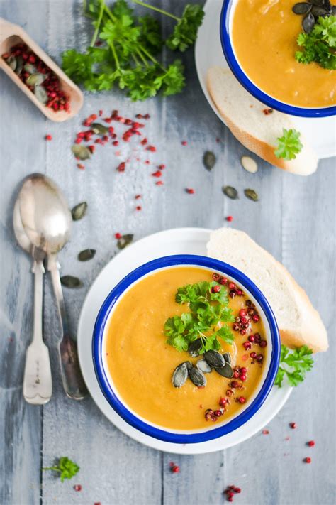 Pumpkin Orange Soup Recipe Lifestyle And Berries