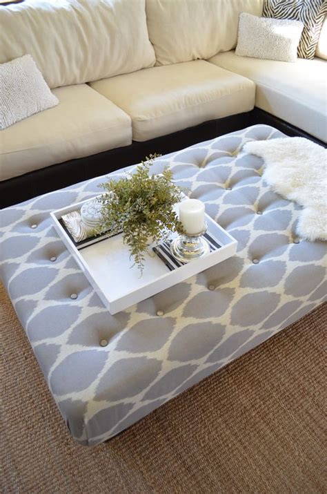 Now, you'll have 4 unfinished corners. Turn a coffee table into an ottoman | Furniture ...