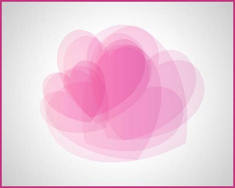 Create Abstract Hearts Illustration Using Photoshop