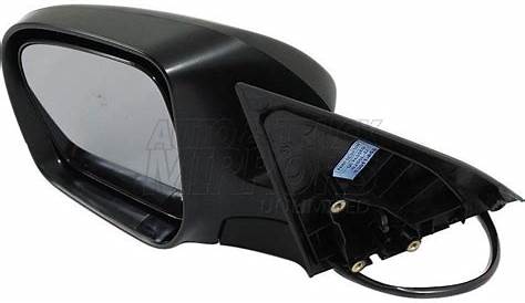 Fits 09-10 Subaru Forester Driver Side Mirror Replacement - Heated